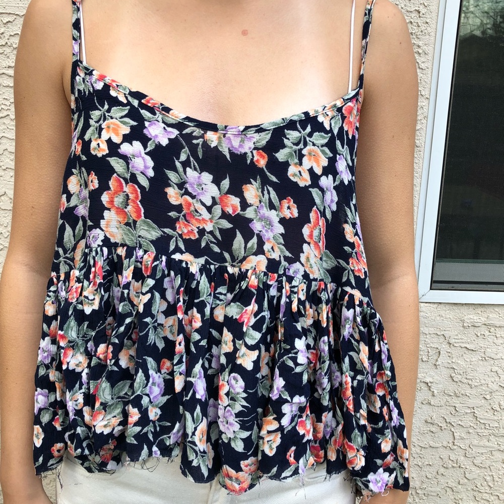Urban Outfitters floral tank